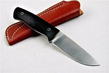 Drop Point Knife Hunting Combat Tactical D2 Steel G10 Handle Full Tang Premium S