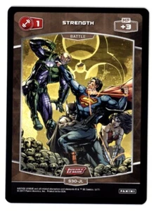 STRENGTH S30-JL SUPERMAN 2017 Panini DC MetaX Justice League Starter *Quantity* - Picture 1 of 2