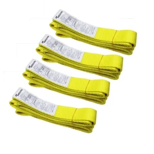 4 Pack 2"x6' Lifting Sling Moving Straps Industrial Web Sling Max WLL 6200LBS - Picture 1 of 1