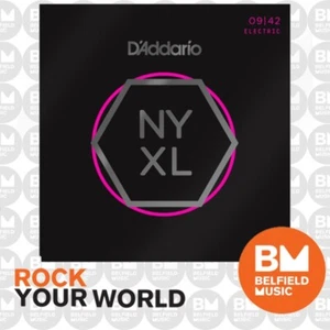 D'Addario NYXL0942 Electric Guitar Strings Nickel Wound 9-42 Super Light - Picture 1 of 5