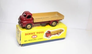 Dinky 408 Big Bedford Lorry In Original Box - Very Good Vintage Original - Picture 1 of 7
