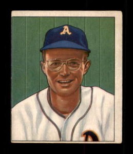 1950 Bowman #105 Bob Dillinger VGEX Athletics 531498