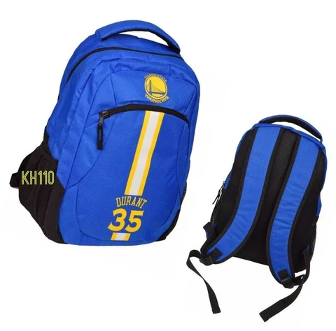 Kevin Durant #35 NBA Golden State Warriors Action Backpack (Work,School,Travel) Cover