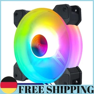 120mm RGB Cooling Fan Chassis Gorgeous Quiet Radiator (Single Fan) - Bild 1 von 10