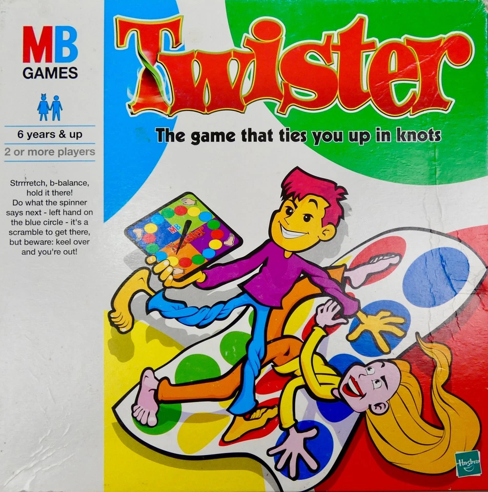 Twister Game by MB Games 1999  - (6+) - Complete - Image 1 of 4