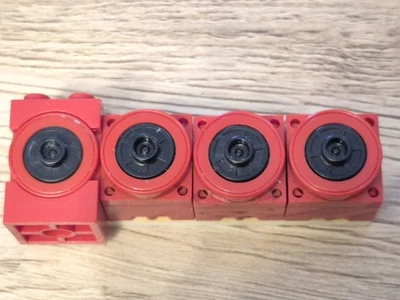 4x Lego 9v Micromotor (2 Funktionsfähig, 1 Eingeschränkt, 1 Defekt) *lesen* - Bild 1 von 3