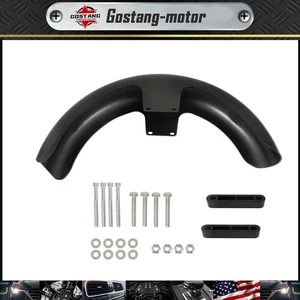 19inch Wheel Wrap Front Fender ABS For Touring Electra Road Glide Bagger US - Picture 1 of 14