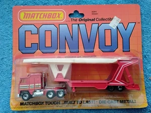 Matchbox 1982 Convoy Kenworth Helicopter l C Transporter Black Vintage NIP  1983 - Picture 1 of 9