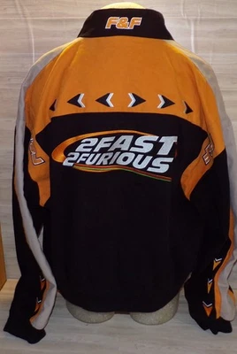 VINATGE 2003 2 FAST 2 FURIOUS XXL 2 XL EMBROIDERED RACING CHAMPIONS  JACKET ZIP - Image 1 of 4