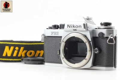 [Casi COMO NUEVA] Cuerpo de cámara fotográfica Nikon FE2 plateada 35 mm SLR de JAPÓN Foto 1 de 4