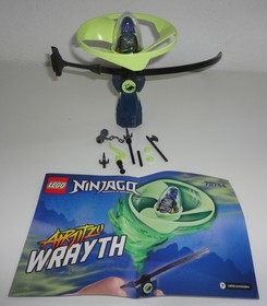 LEGO Ninjago: Airjitzu Wrayth Flyer (70744) Complete w/ Instructions No Box