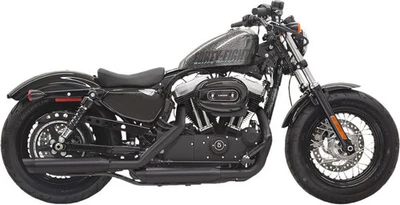Bassani Manufacturing 3 pulgadas Firepower Slip-Ons - Tapa de extremo corta de billet negra - Foto 1 de 3