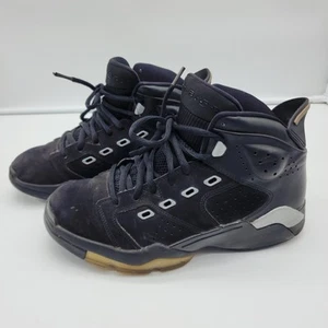 Nike Air Jordan Uomo Taglia 9.5 Sneakers DC7330-001 'Nero Argento Metallizzato' - Foto 1 di 5