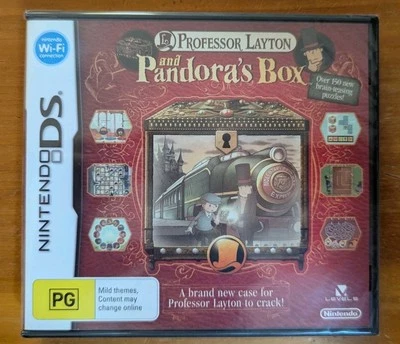 Professor Layton & Pandora's Box - Nintendo DS - PAL - Sealed - Mint - Image 1 of 3
