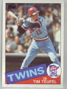 Topps Baseball Minnesota Twins 1985 conjunto completo de equipo con canjeado - Imagen 1 de 1