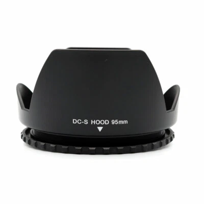 Universal 95mm Lens Hood Screw Mount Flower-shaped Petal Bayonet Lens Hood - Image 1 of 4