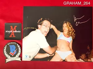 Heather Graham handsigniert signiert 8x10 Foto The Hangover Beckett COA - Bild 1 von 4