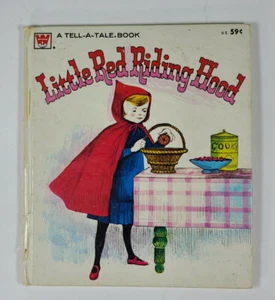 Vintage Whitman Tell A Tale Book Little Red Riding Hood - Picture 1 of 9