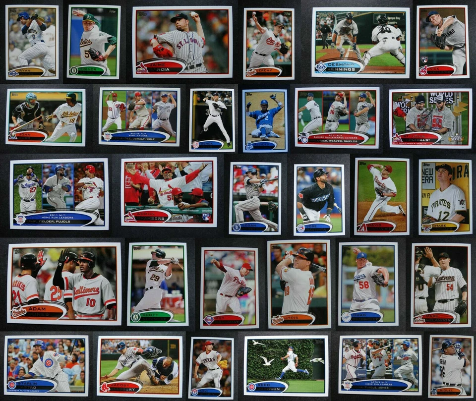 2012 Topps Baseball Cards Complete Your Set U You Pick From List 1-220 - Image 1 of 1