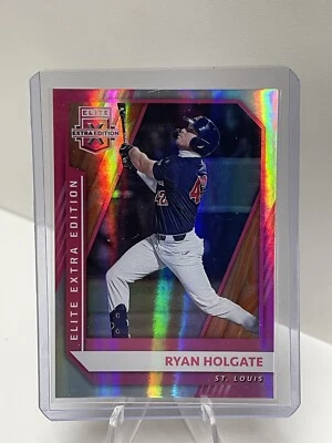 2021 Elite Extra Edition Pink #70 Ryan Holgate Cardinals - Image 1 of 2