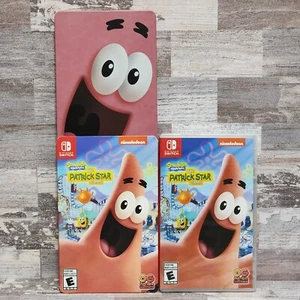 SpongeBob SquarePants - A Patrick Star Game and SteelBook Combo Brand New Game - Picture 1 of 12