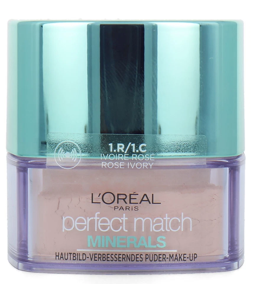 poudre Accord Parfait Mineral & Perfect Match 1R / 1C Ivoire rosé L'Oréal - Photo 1/2