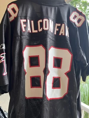 Camiseta deportiva Reebok On Field Atlanta Falcon Fan 88 auténtica grande Foto 1 de 4