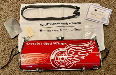 Cartera/embrague Detroit Red Wings cristal Swarovski “Littlearth” metal guardabarros nuevo con etiquetas Foto 1 de 4