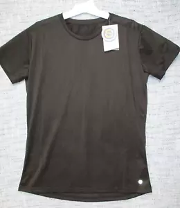 Lianshp Slim Fit Womens Shirts Crewneck Short Sleeve Moisture Wicking T-Shirts L - Picture 1 of 5