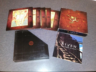 Riven: The sequel to Myst 5-Disc PC home computer Cd-Rom game 1997 Broderbrund - Image 1 of 4