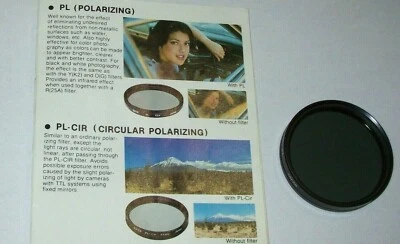 OLD NEW STOCK BOWER 37MM POLARIZER SCREW IN FILTER IN ITS BOX MADE IN JAPAN - Image 1 of 4