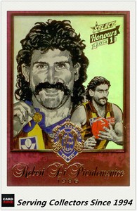 2014 Select AFL Honours Brownlow Sketch Card BSK34 R. DiPierdomenico (Hawthorn)