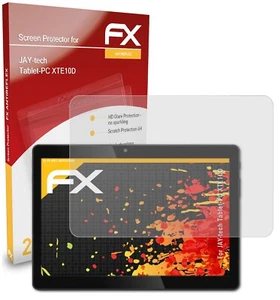 atFoliX 2x Displayschutzfolie für JAY-tech Tablet-PC XTE10D matt&stoßfest - Bild 1 von 9