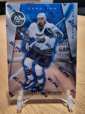 1997-98 Pinnacle Totally Certified Platinum Blue XXXX/3099 Keith Primeau RARE - Image 1 of 2