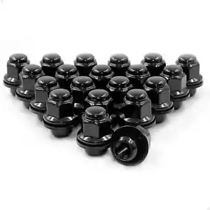 24x Black Mag Lug Nuts For Toyota Tacoma 4Runner 12x1.5 6x5.5 Wheels - Picture 1 of 1