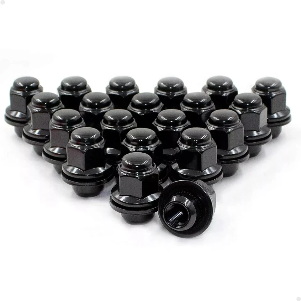 20x tuercas magníficas negras para Toyota Rav4 Highlander Sienna 12x1,5 Foto 1 de 1