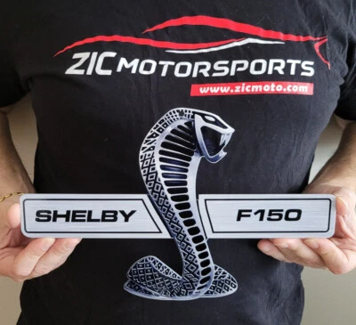 Shelby F150 Badge Steel Sign - Image 1 of 4