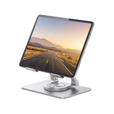 Adjustable Metal Swivel Tablet Stand Holder For Phone Tablet Desktop Car Mounts - Image 1 of 4
