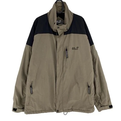 Abrigo Chaqueta Jack Wolfskin Marrón Claro Mezcla Algodón Talla XL Foto 1 de 4