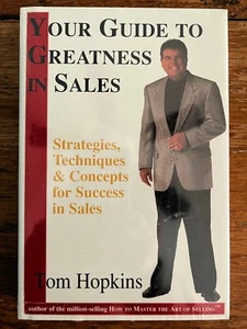 Your Guide to Greatness in Sales by Tom Hopkins New in shrink wrap (B44) - Picture 1 of 3