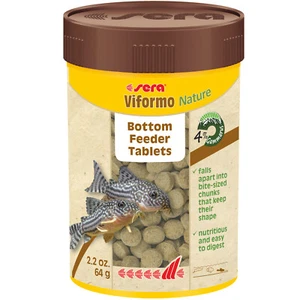 sera Viformo Nature 100mL Bottom Feeder Tablets Sinking Freshwater Fish Food - Picture 1 of 2