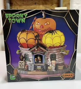 Lemax Spooky Town The Bad Apple Shop - Picture 1 of 5