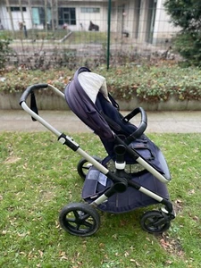Kinderwagen Bogaboo blau, in verschiedene Richtungen aufklappbar - Bild 1 von 7