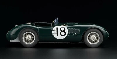 Jaguar C-Type 24H 1953 Le Mans WINNER No.18  |  British Racing green  |  CMC - Image 1 of 4