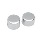 Spike Front Axle Nut Covers Caps Fit  For Harley Sportster 1988-2007