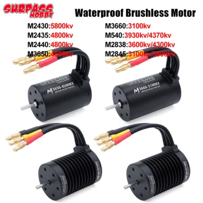 SURPASS HOBBY Brushless Motor 2440 540 2845 for 1/10 1/12 1/14 1/16 1/18 RC Car - Bild 1 von 4