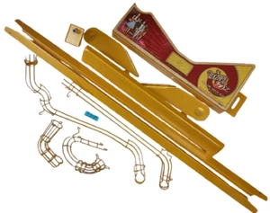 Trikot Jack Wizard of Oz Yellow Brick Road 11 Stück gelbe Borte/Rampe Set #5549 - Bild 1 von 5