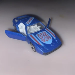 VINTAGE Unbranded PORSCHE 928 TURBO Doors Open  1:64 Rare Original Old Car FreeS - Picture 1 of 6