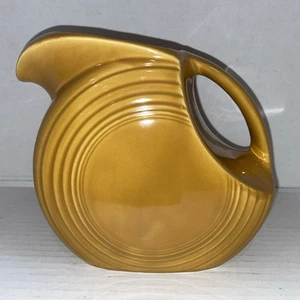 Vintage Fiesta Eisenstein Scheibe Wasserkrug Antik Gold Glasur um 1969-1972 - Bild 1 von 12