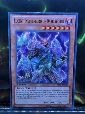 Lucent, Netherlord of Dark World PRIO-EN031 Super Rare 1st Edition NM (slot#100) - Image 1 of 4